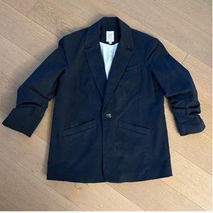 Cinq a Sept Khloe ruched sleeve blazer